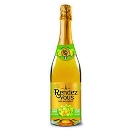 RENDEZ VOUS WHITE GRAPE SPARKLING 750ML