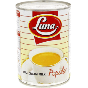 Luna Full Cream Evaporated Milk 450gm